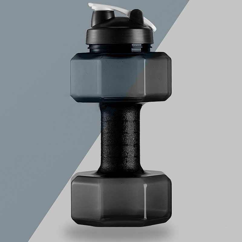 75 Oz (2.2 L) Dumbbell Shaped Water Bottle,Big Capacity 4