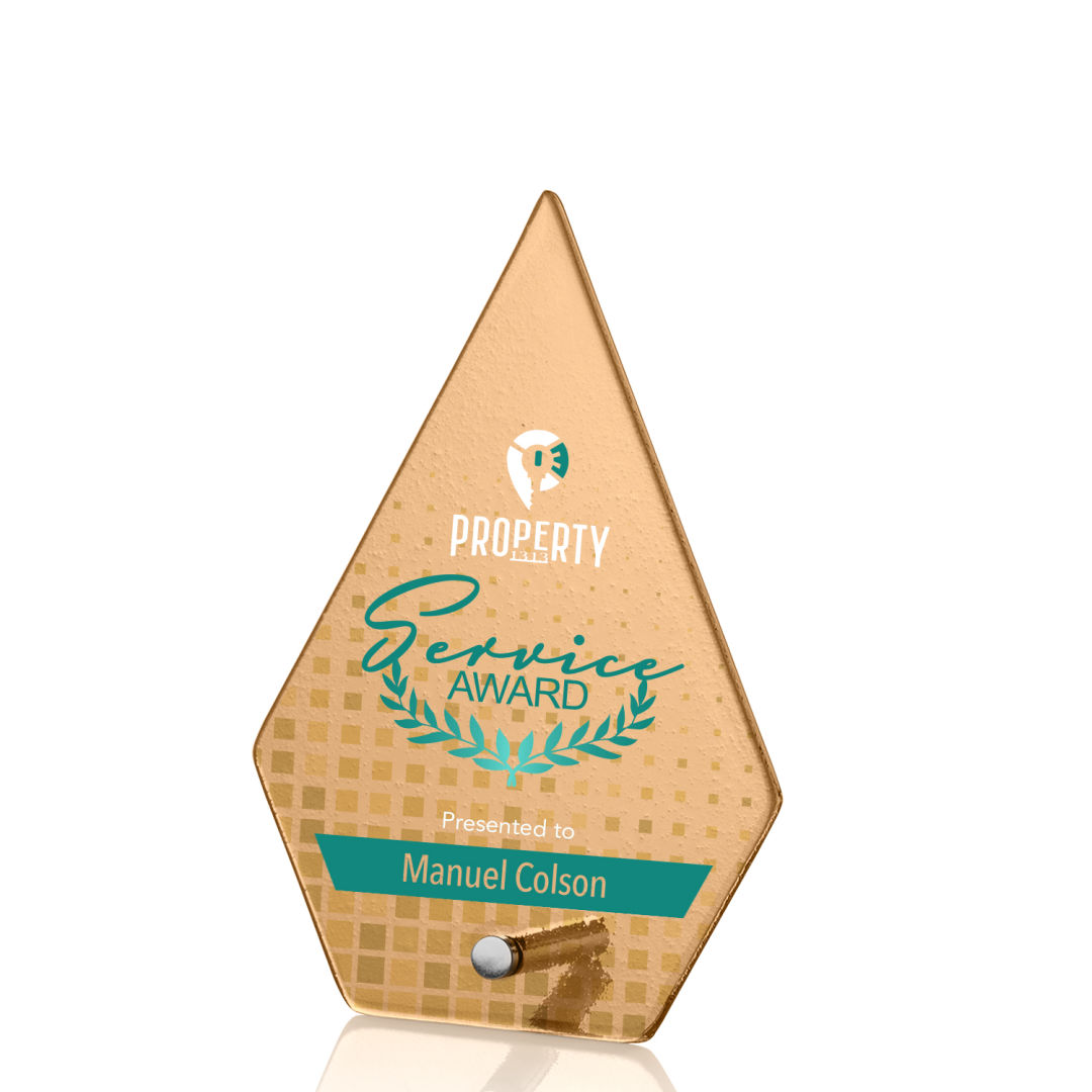 Atchison Russet Diamond VividPrint™ Award - Silver 8