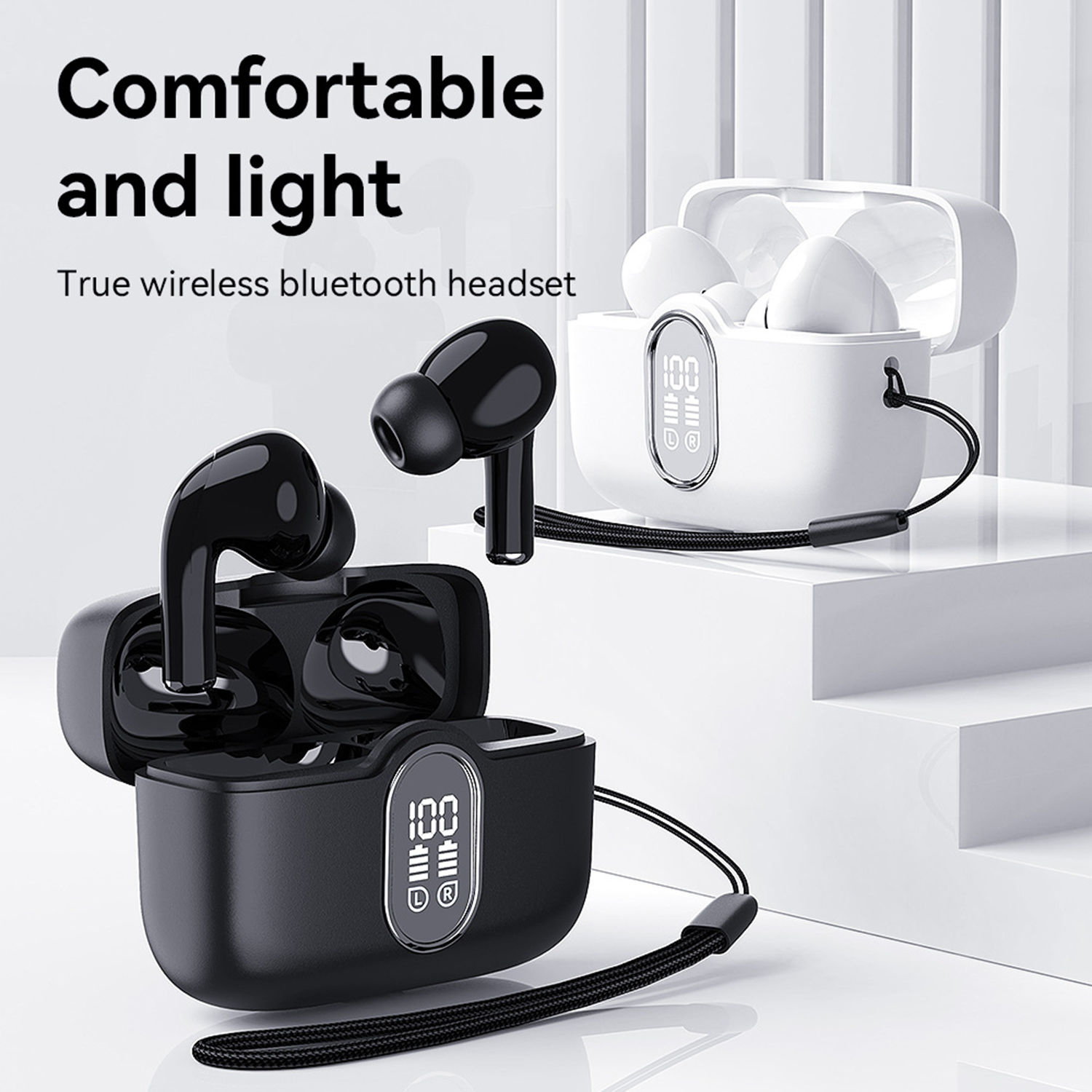 Bluetooth Stereo Wireless Earbuds 3
