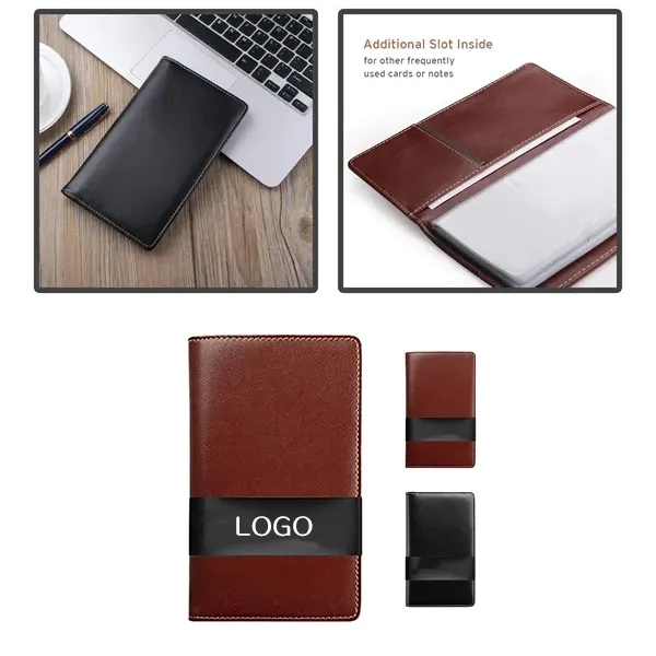 PU Leather Business Card Holder 2