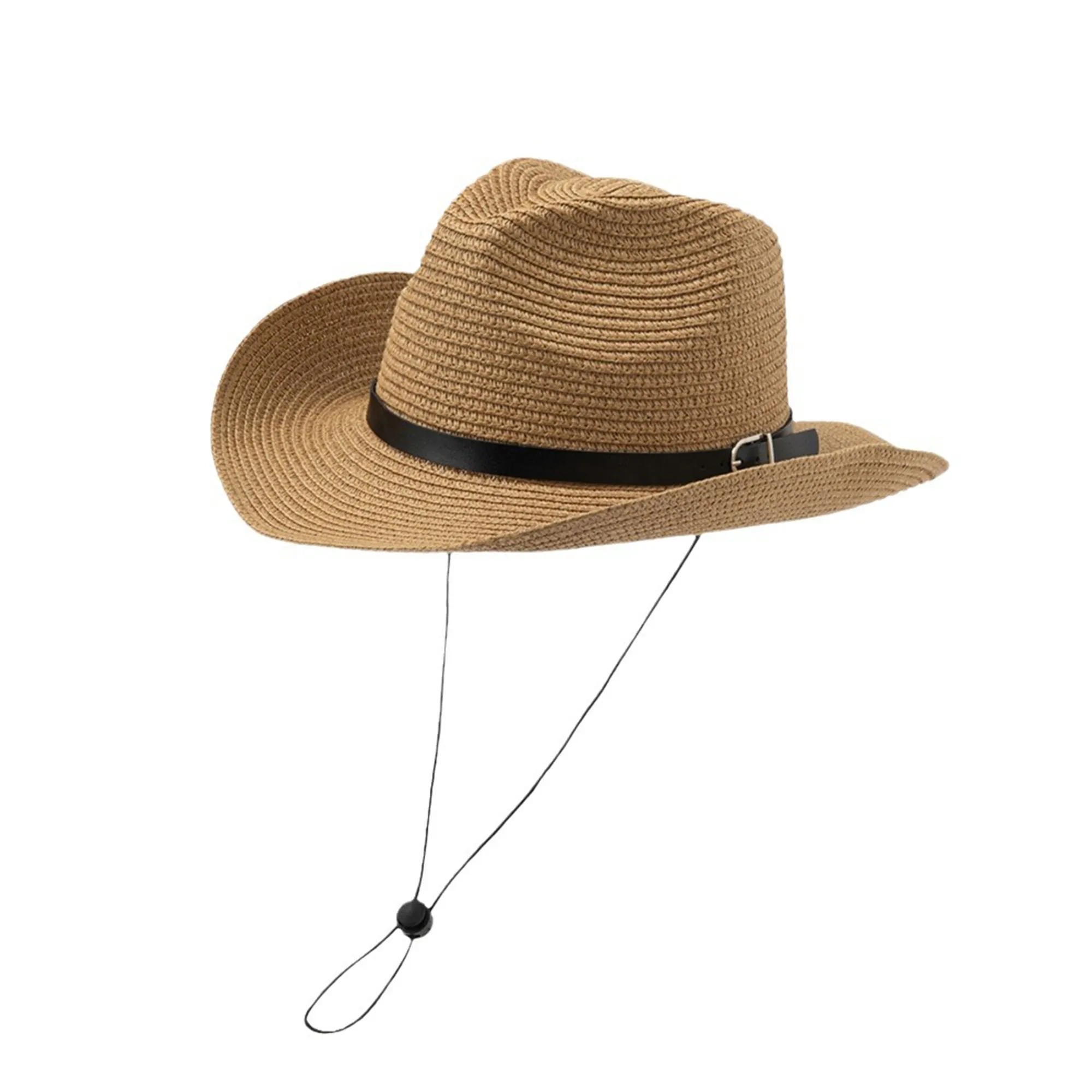 Unisex Travel Panama Summer Wide Brim Straw Hat 7
