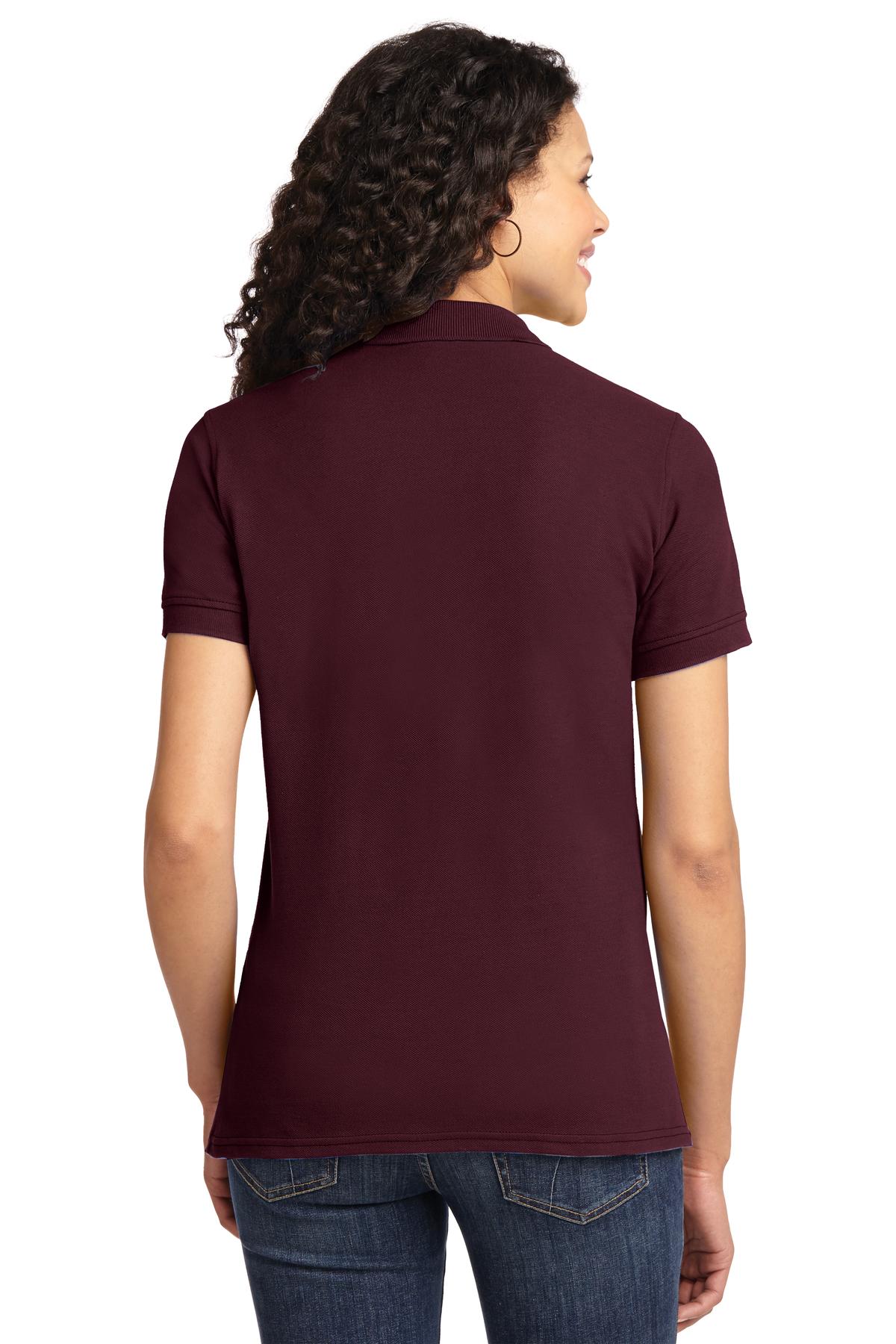 Port & Co Women's Core Blend Pique Polo. LKP155 92