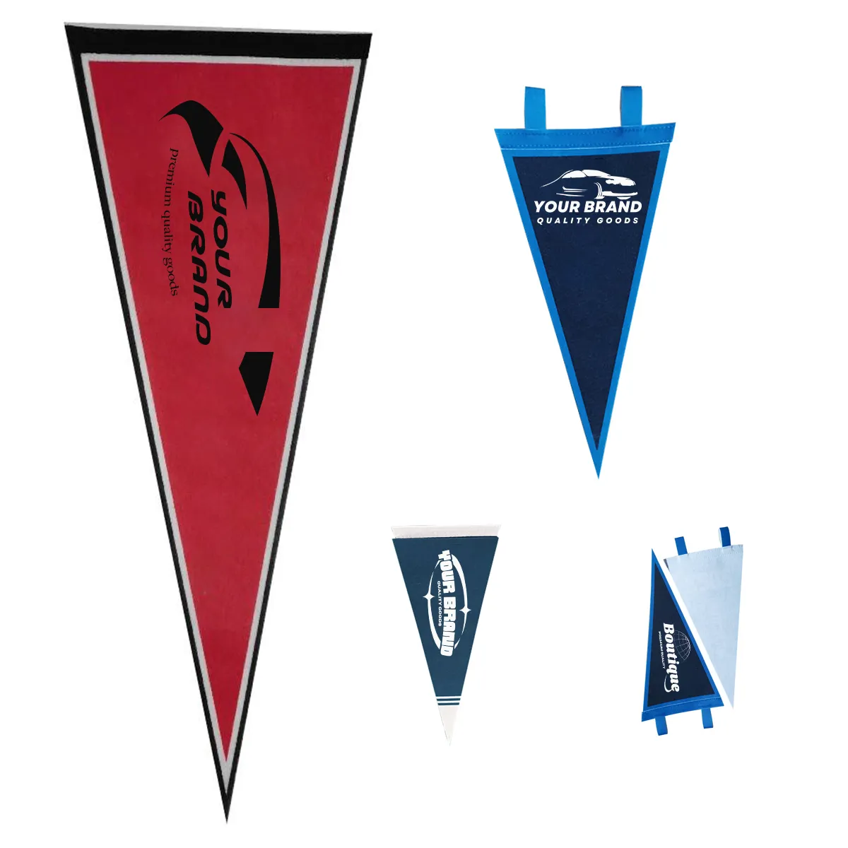 Personalized Custom Pennants Name Banner Flag Wall Hanging 2