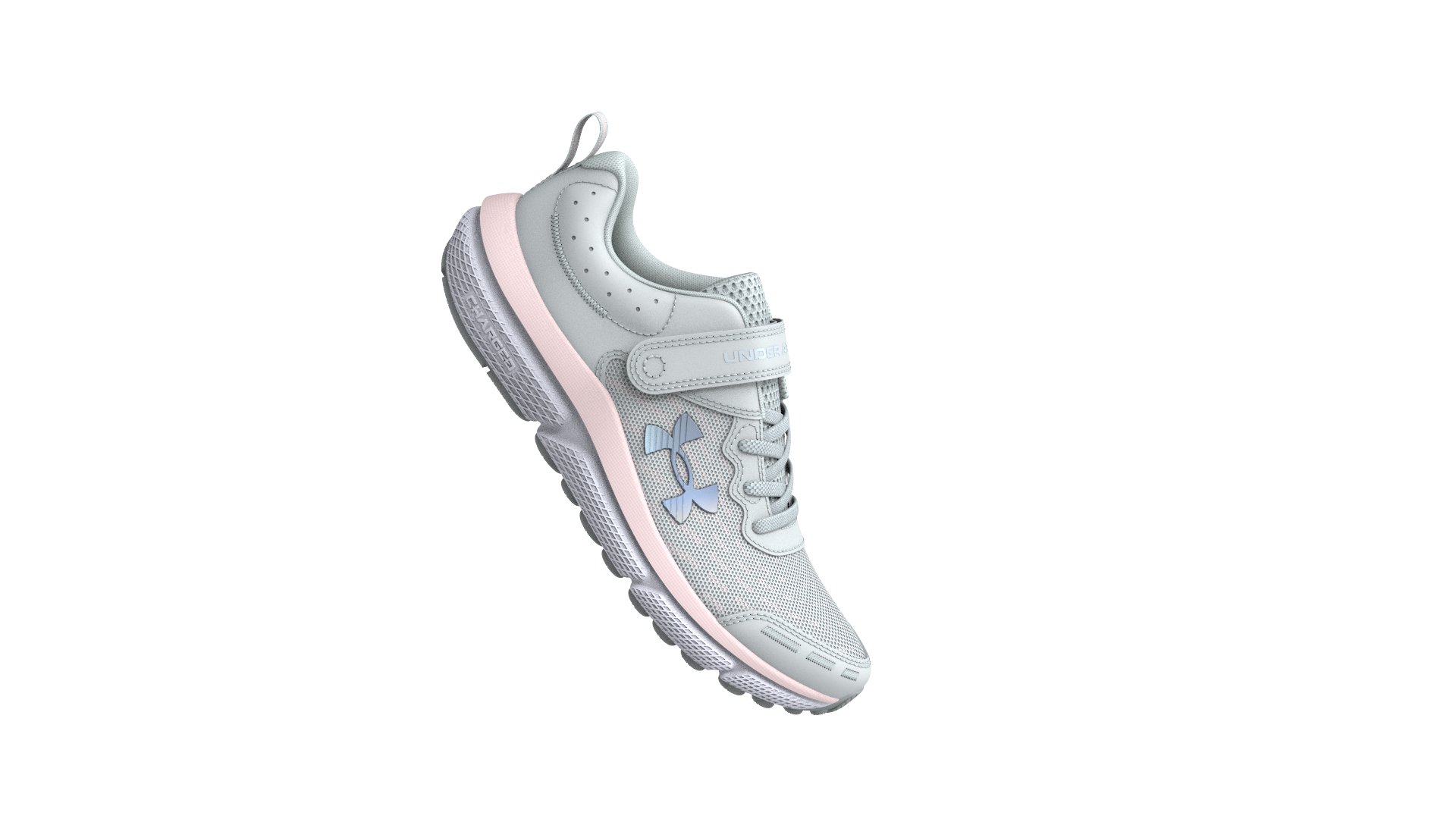 UA Assert 10 Girls' Pre-School Running Shoes 6