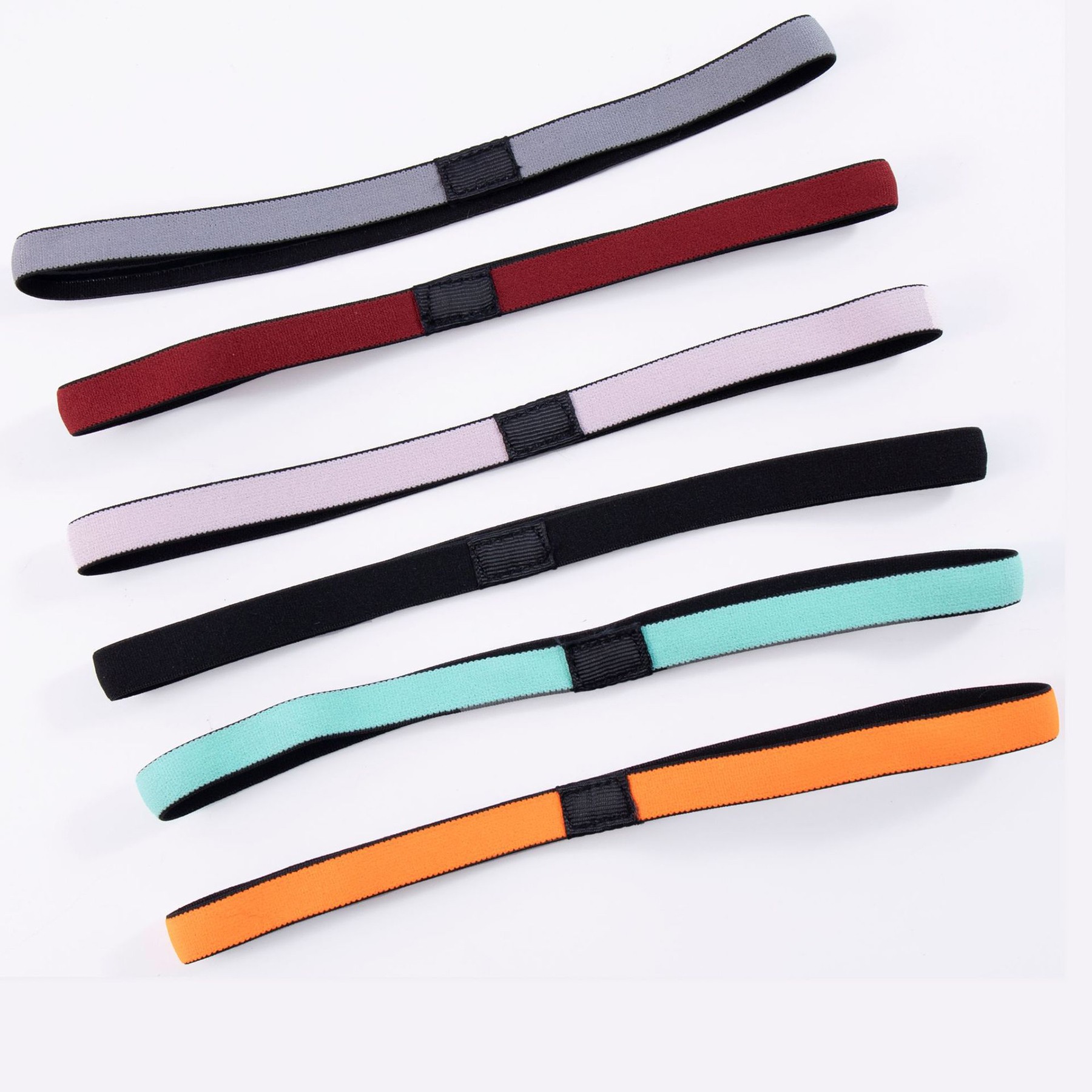 Sports Hairband Elastic Band Non-slip Silicone Headband 14