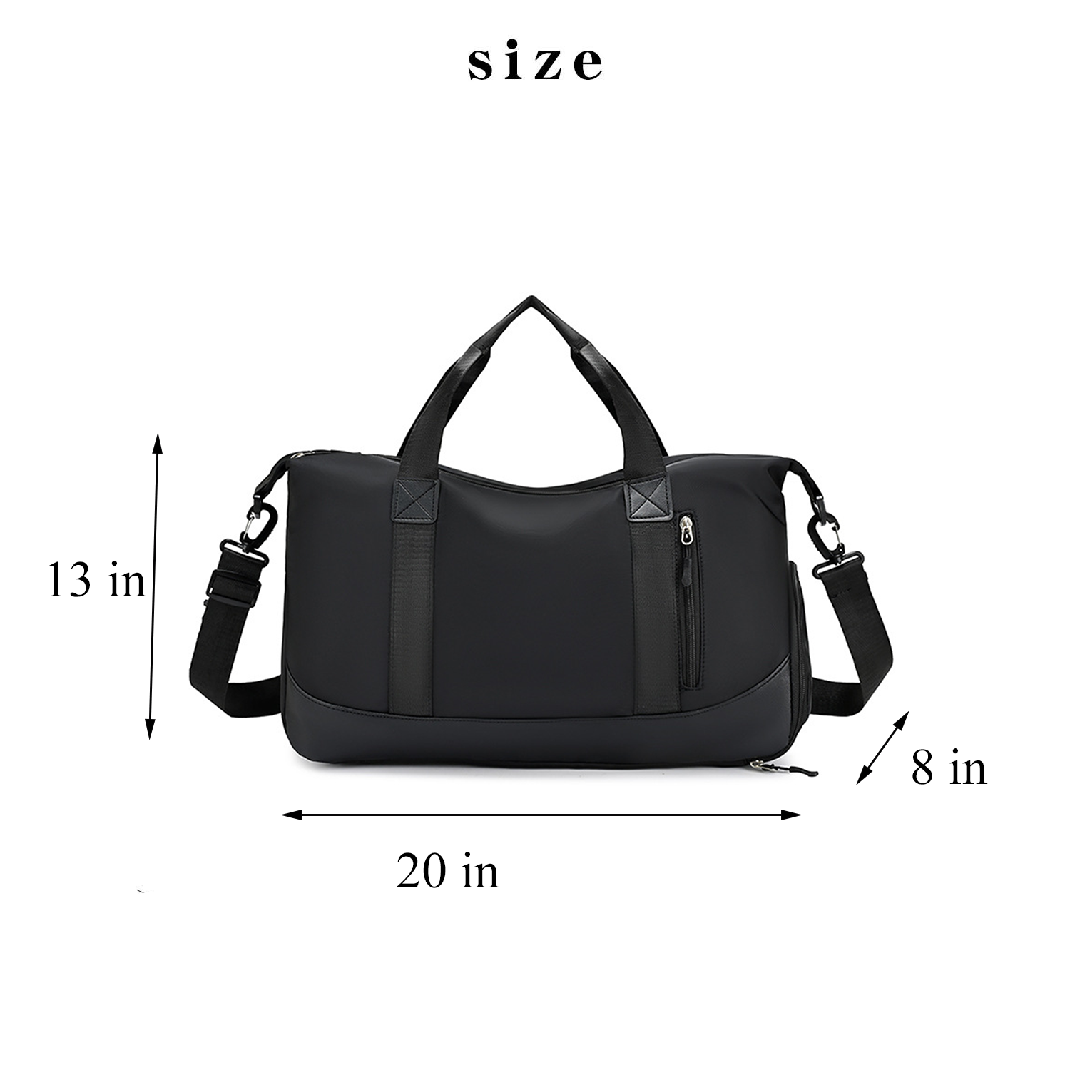 Large Capacity Oxford Sport Duffle Bag 10