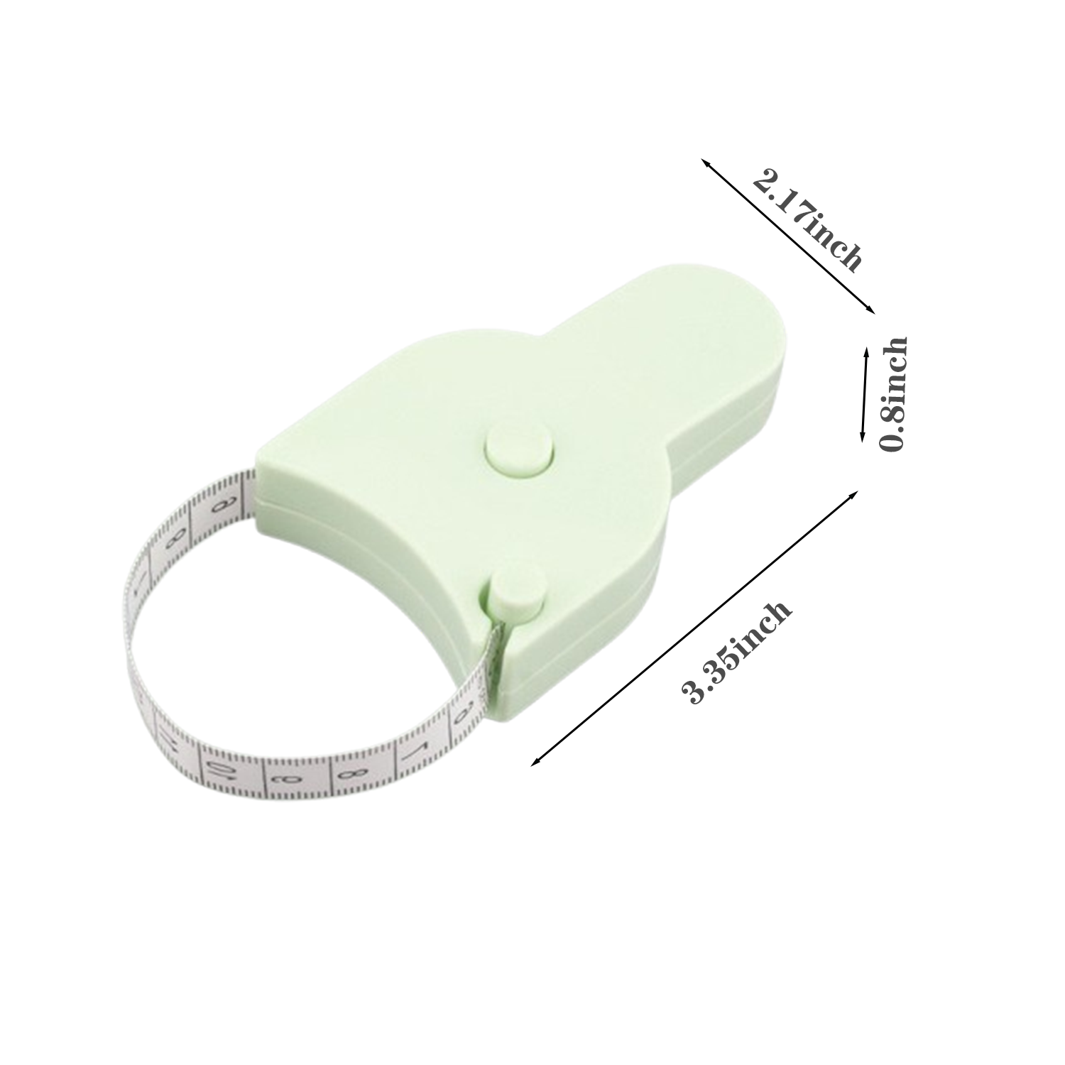 Portable Household Automatic Retractable Tape Measure 3
