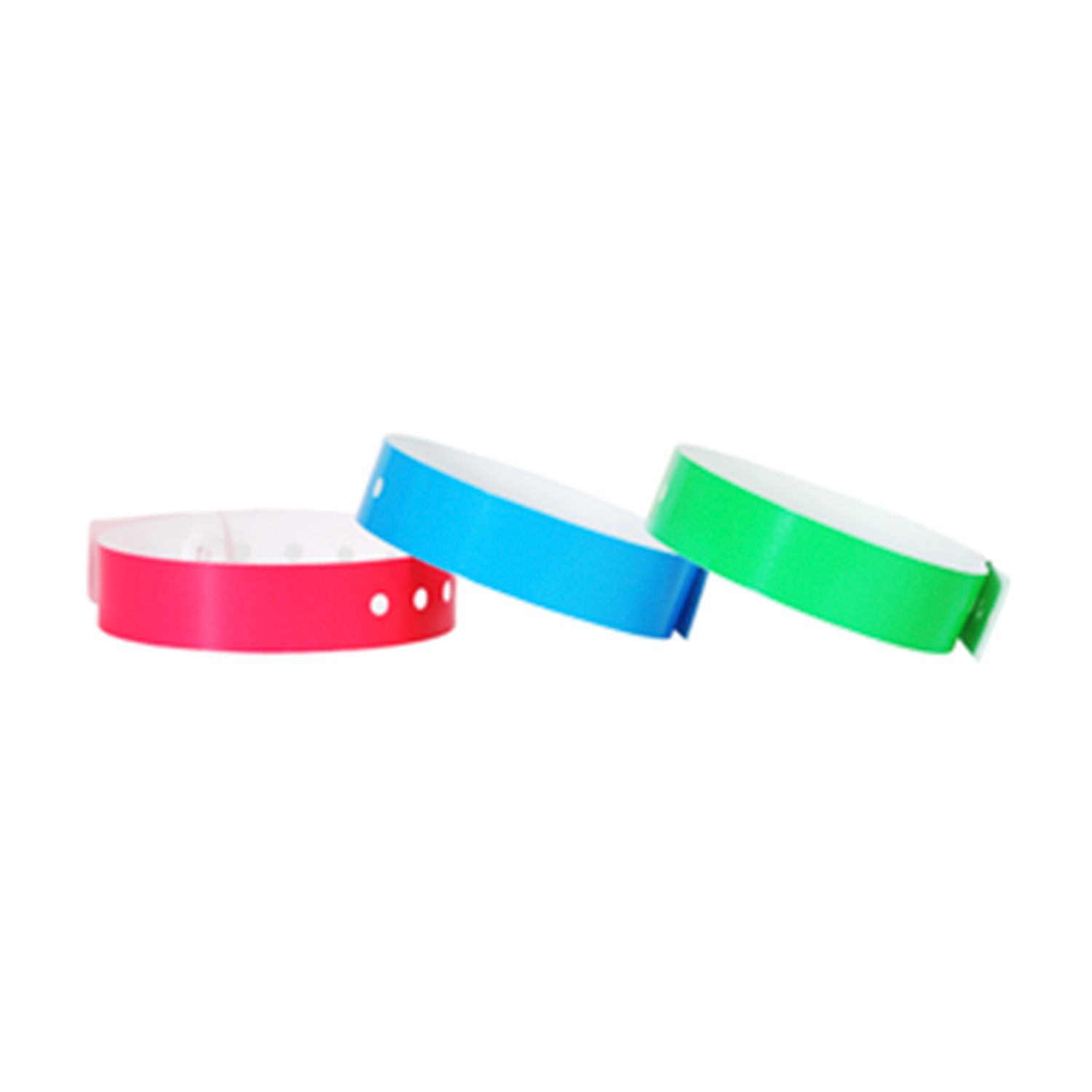 Plastic Wristband - Stock L-Shaped 1