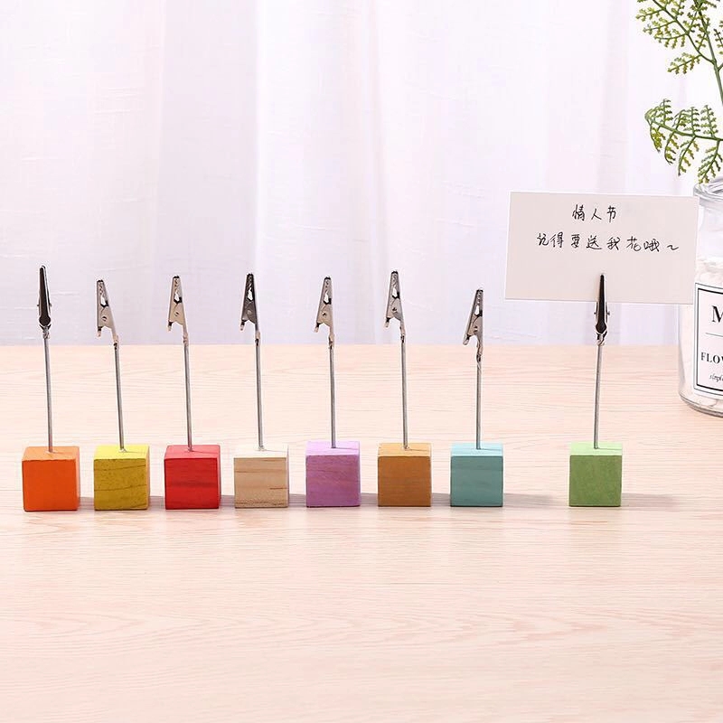 Wooden Memo Clip For Photo And Card 4