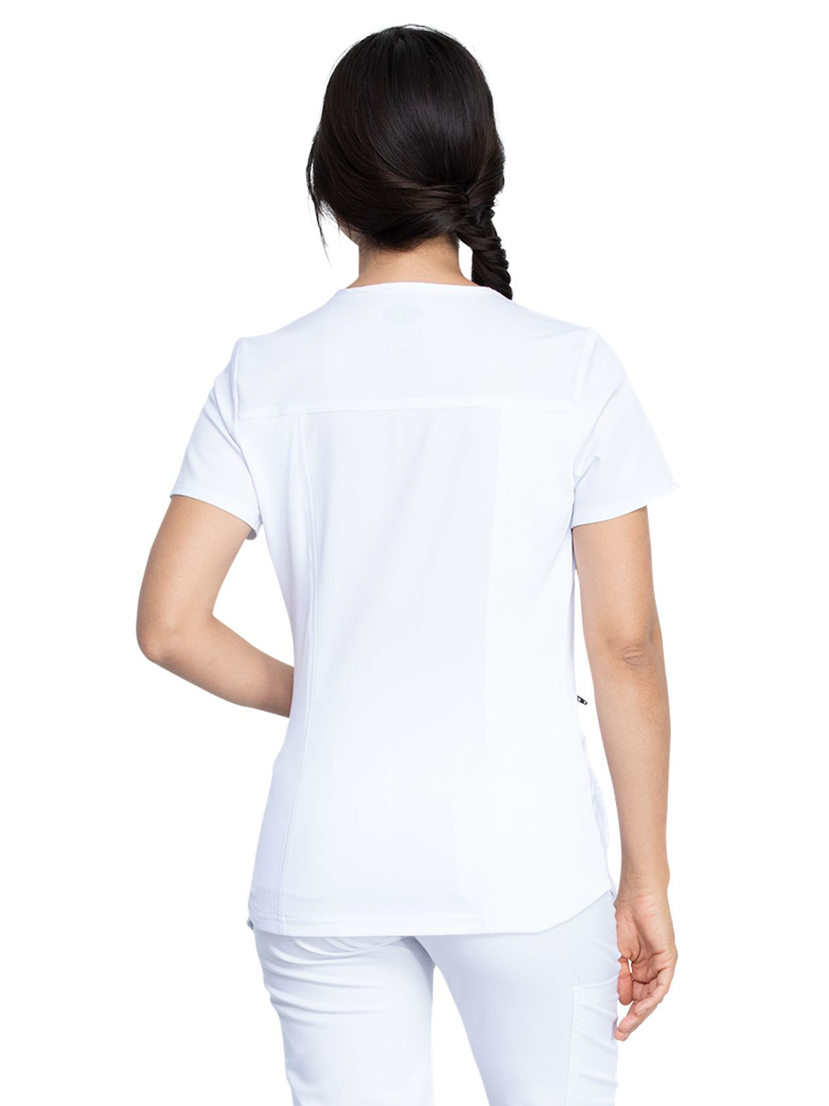 Dickies Medical - Balance - Women's 5-Pocket Rib Knit V-Neck Top 13