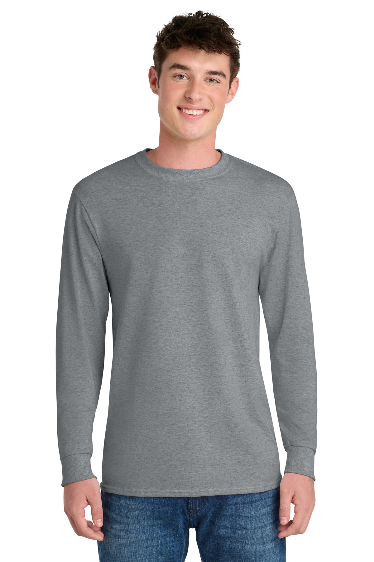 Port & Co Tall Long Sleeve Core Blend Tee. PC55LST 68