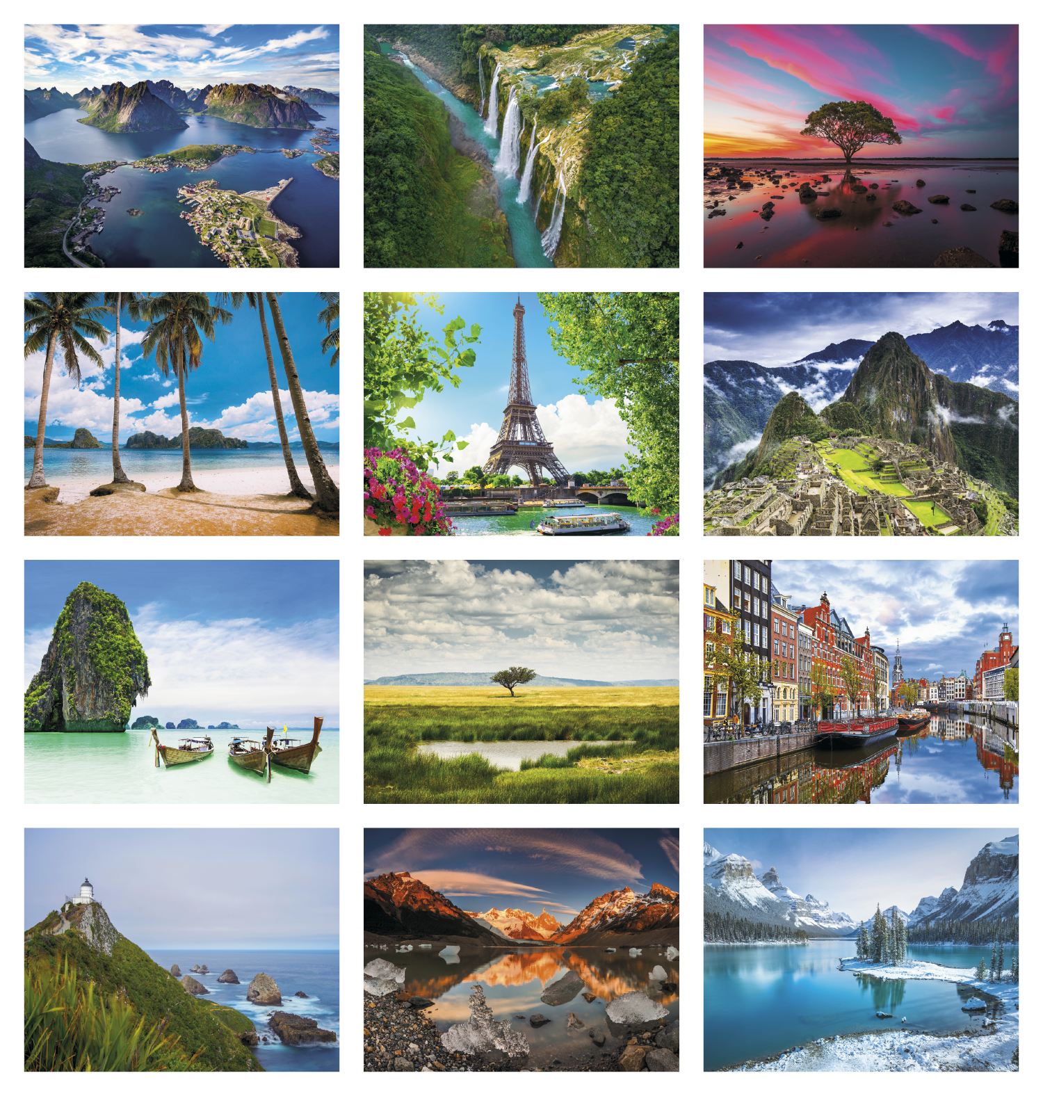 Good Value™ Glorious Getaways - Window Calendar 60