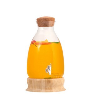 6L Glass Juice Container With Leakproof Lid 5