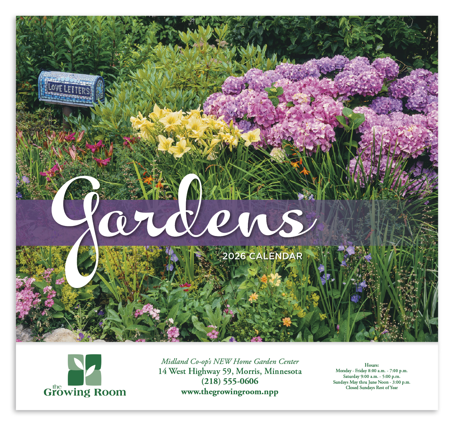 HotLine® Products Gardens Appointment Calendar - Stapled 29