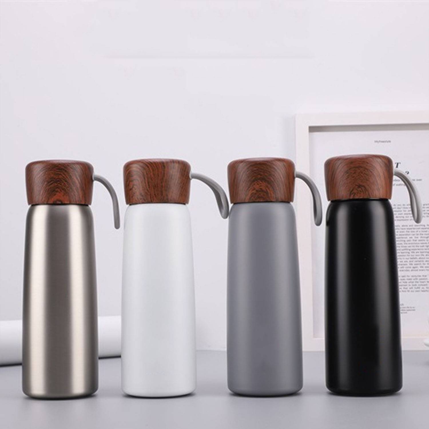14oz stainless steel simple for couple insulated cup 2