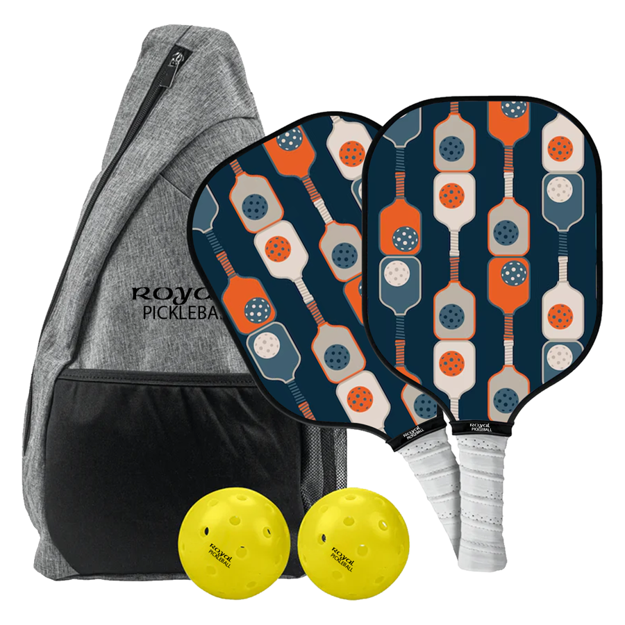 Carbon Fiber Pickleball Set w/ Backpack