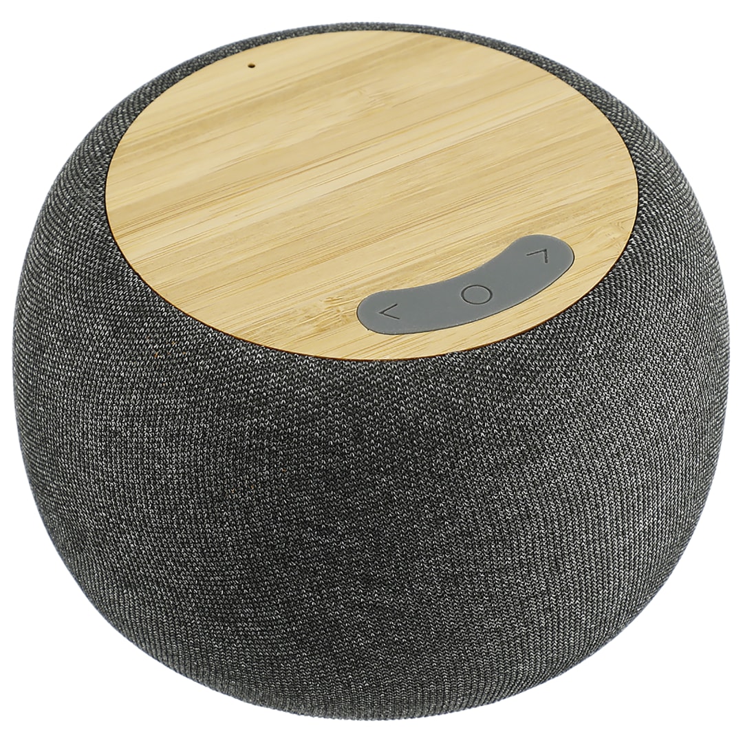 Garm Fabric & Bamboo Speaker with Wireless Chargin 23