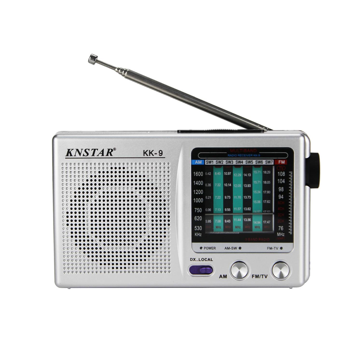 Full Band Retro Plastic Radio 6