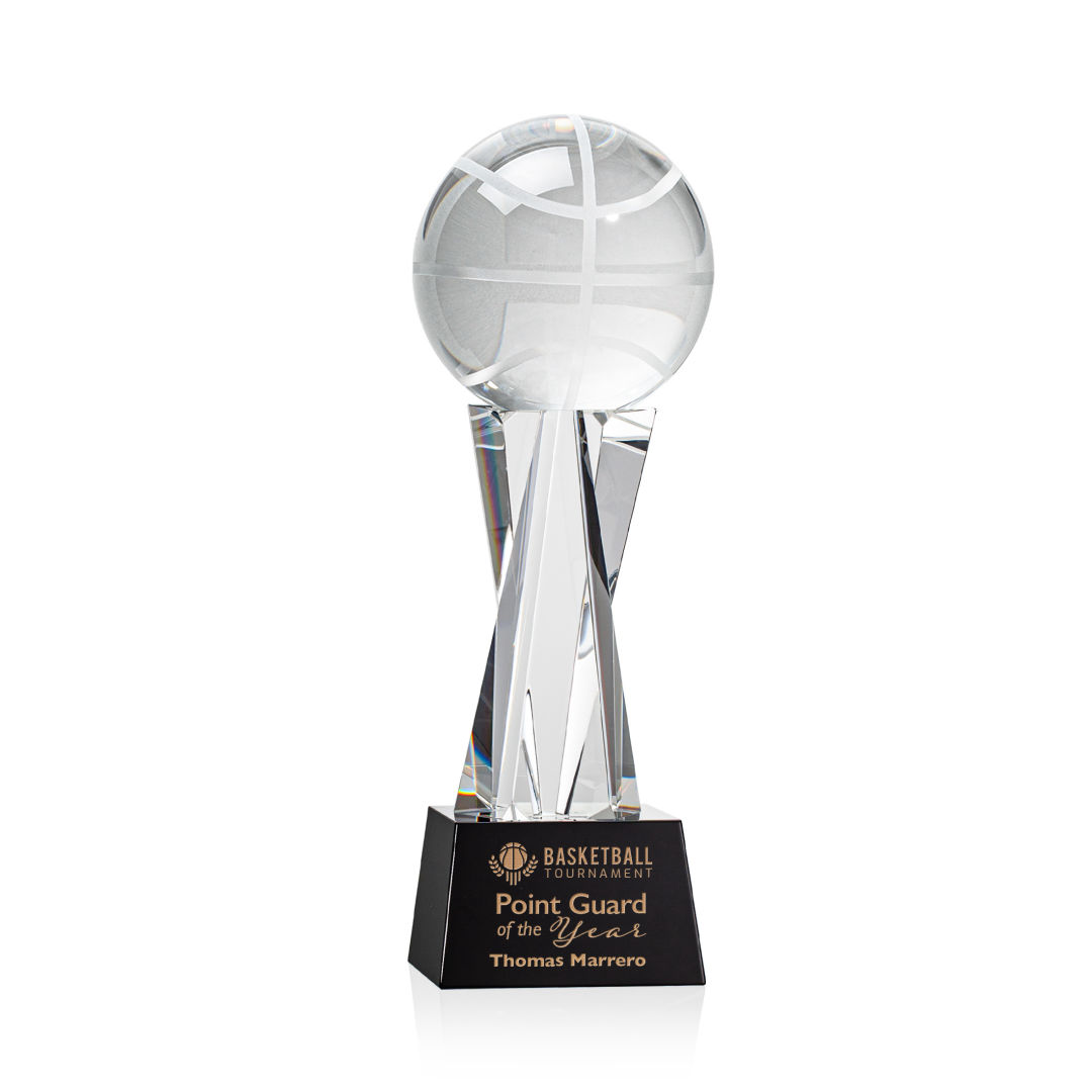 Basketball Award on Grafton Base - Black 7