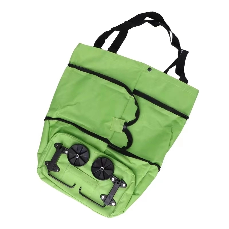 Folding Trolley Bag with Wheels 3