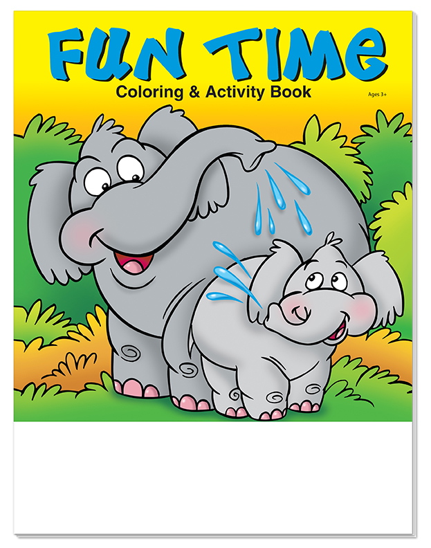 COLORING SET - Fun Time Coloring Book Fun Pack 6