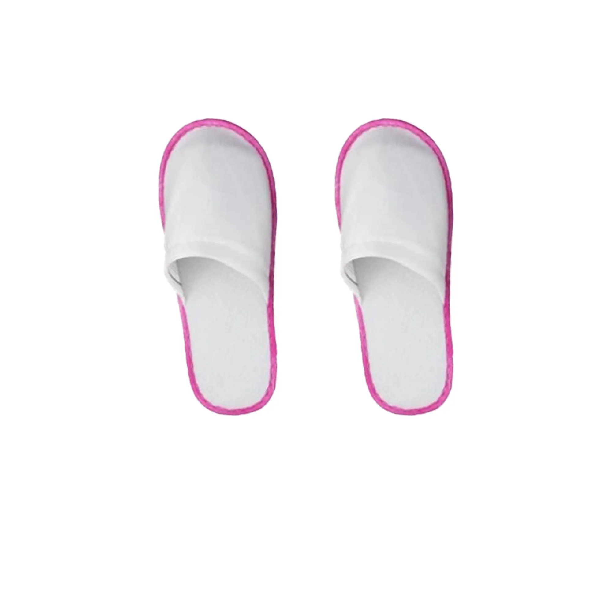 Disposable Plush Slipper MOQ 50 11"L x 4"W 8