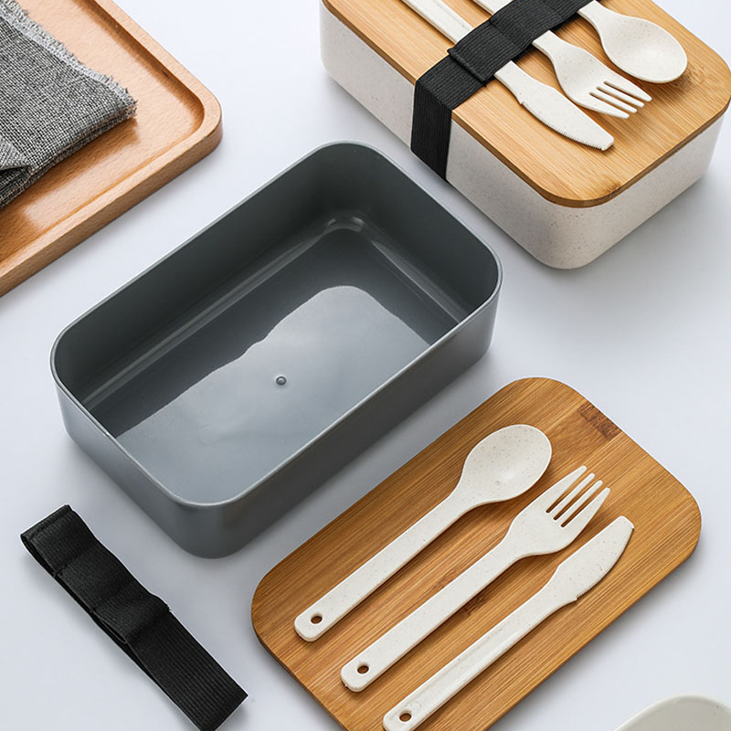 Bento Box With Bamboo Lid 3