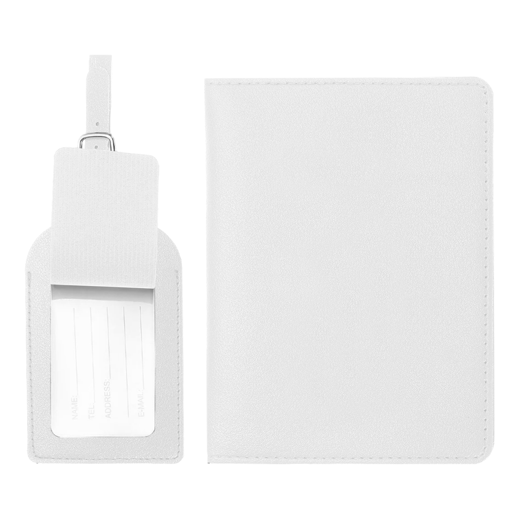 PU Passport Cover and Luggage Tag Set 17