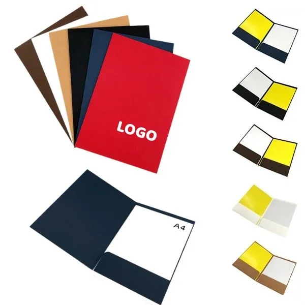 Paper Presentation Folders - Reinforced Two Pocket Design 5