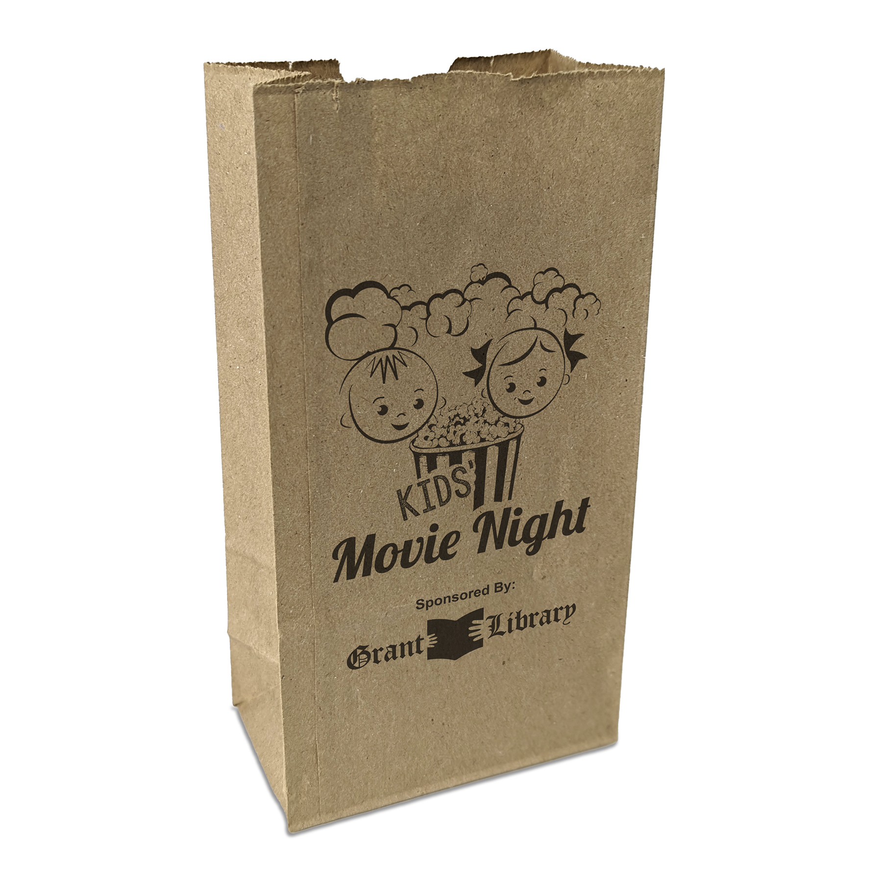 2# Popcorn Bag - Flexo Ink Print 36