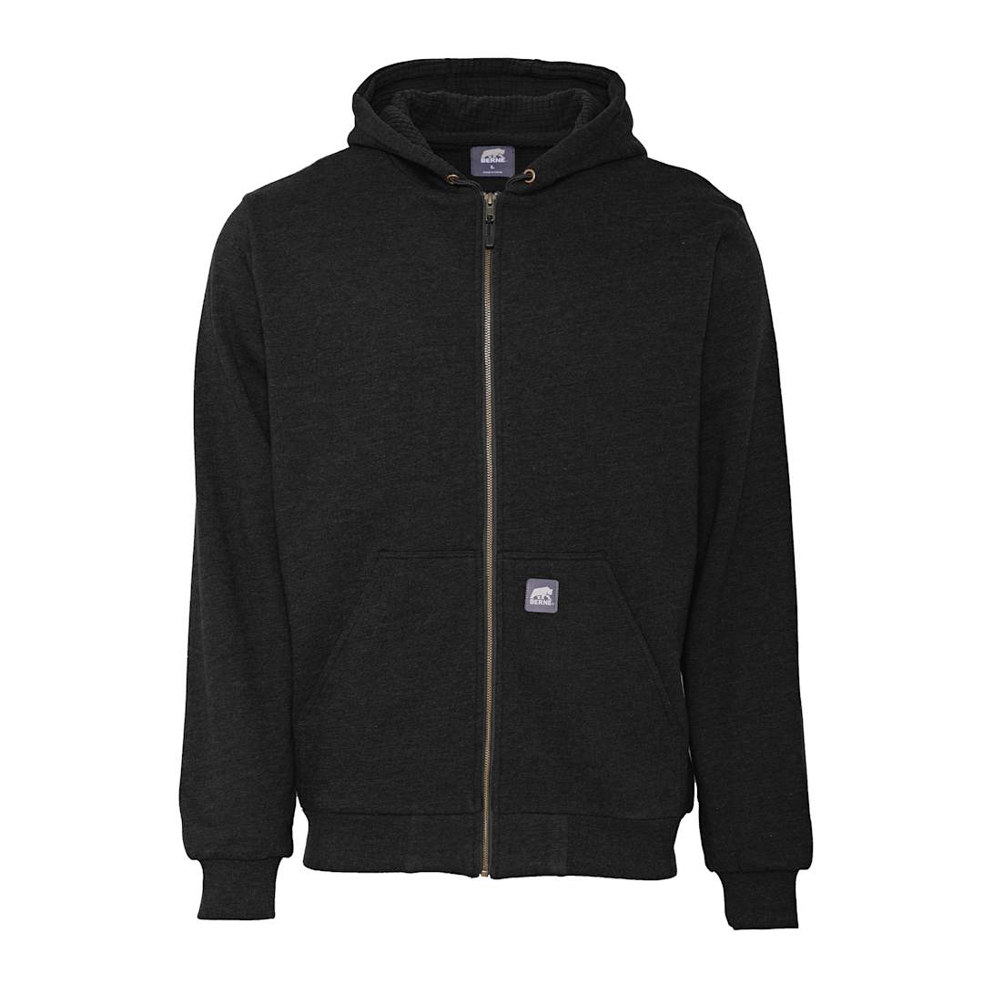 Berne Heritage Grid Fleece-Lined Zip Sweatshirt - Men's 36