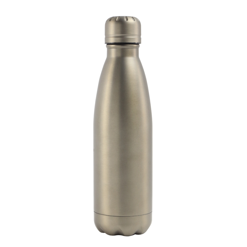 17 Oz. Atlantis Double Wall Stainless Steel Vacuum Insulated Bottle (Titanium)