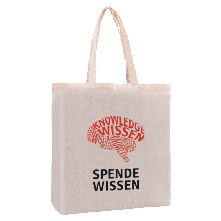 Calico Bag with Gusset, custom tote bag with logo imprint 2