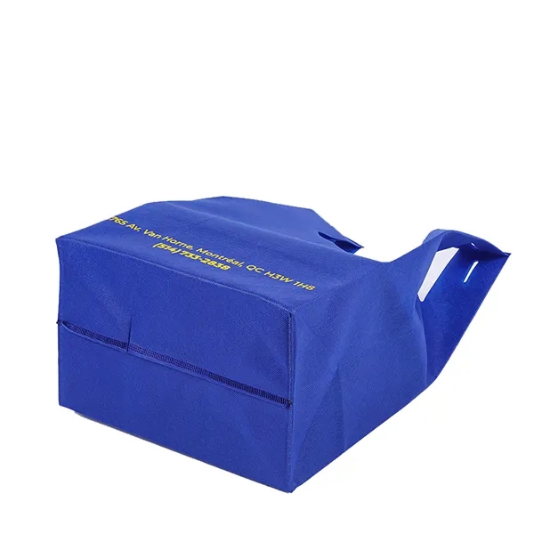 Reusable Heat Seal Non-woven T-Shirt Bags -12X22X7 3
