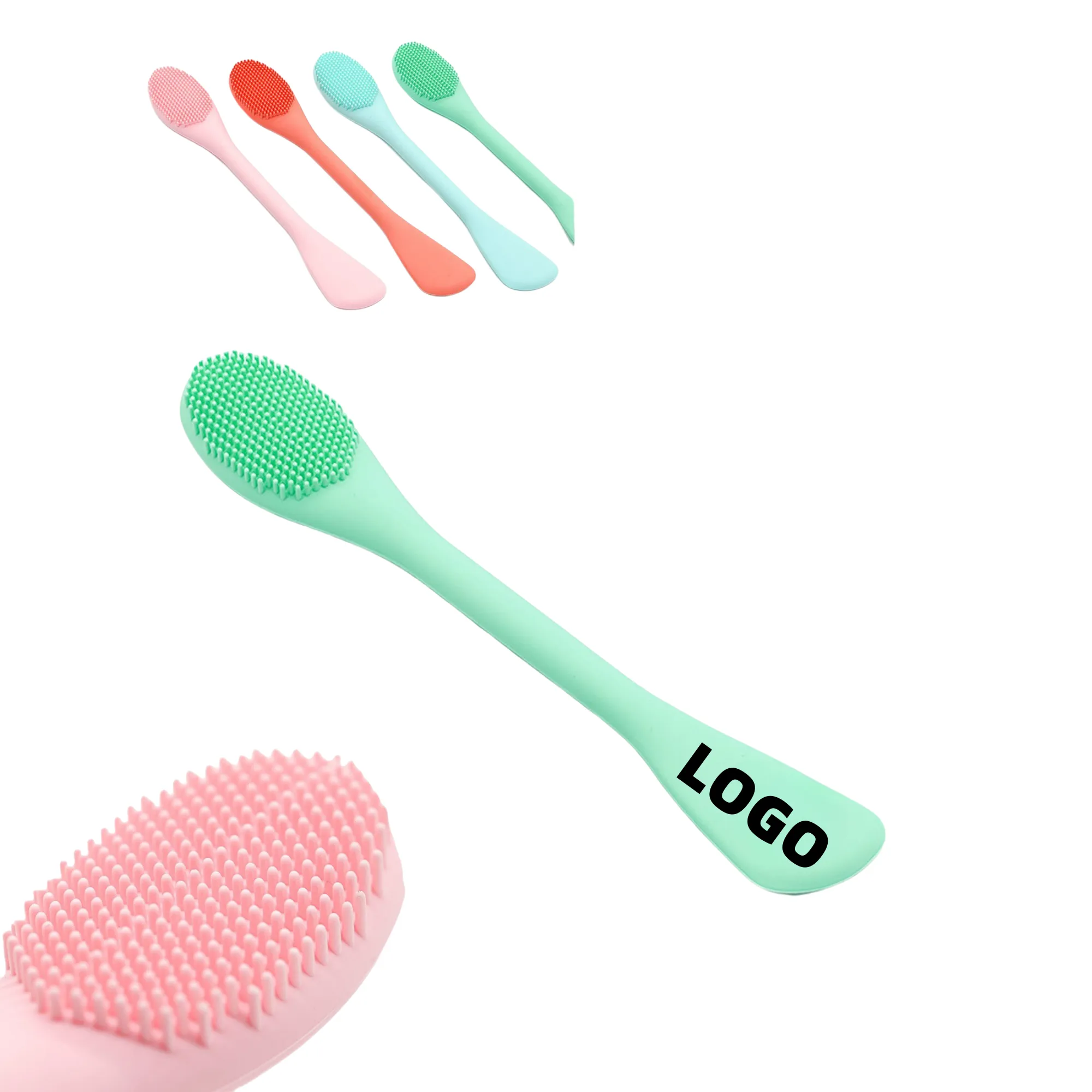 Silicone Face Mask Dual Sides Brush
