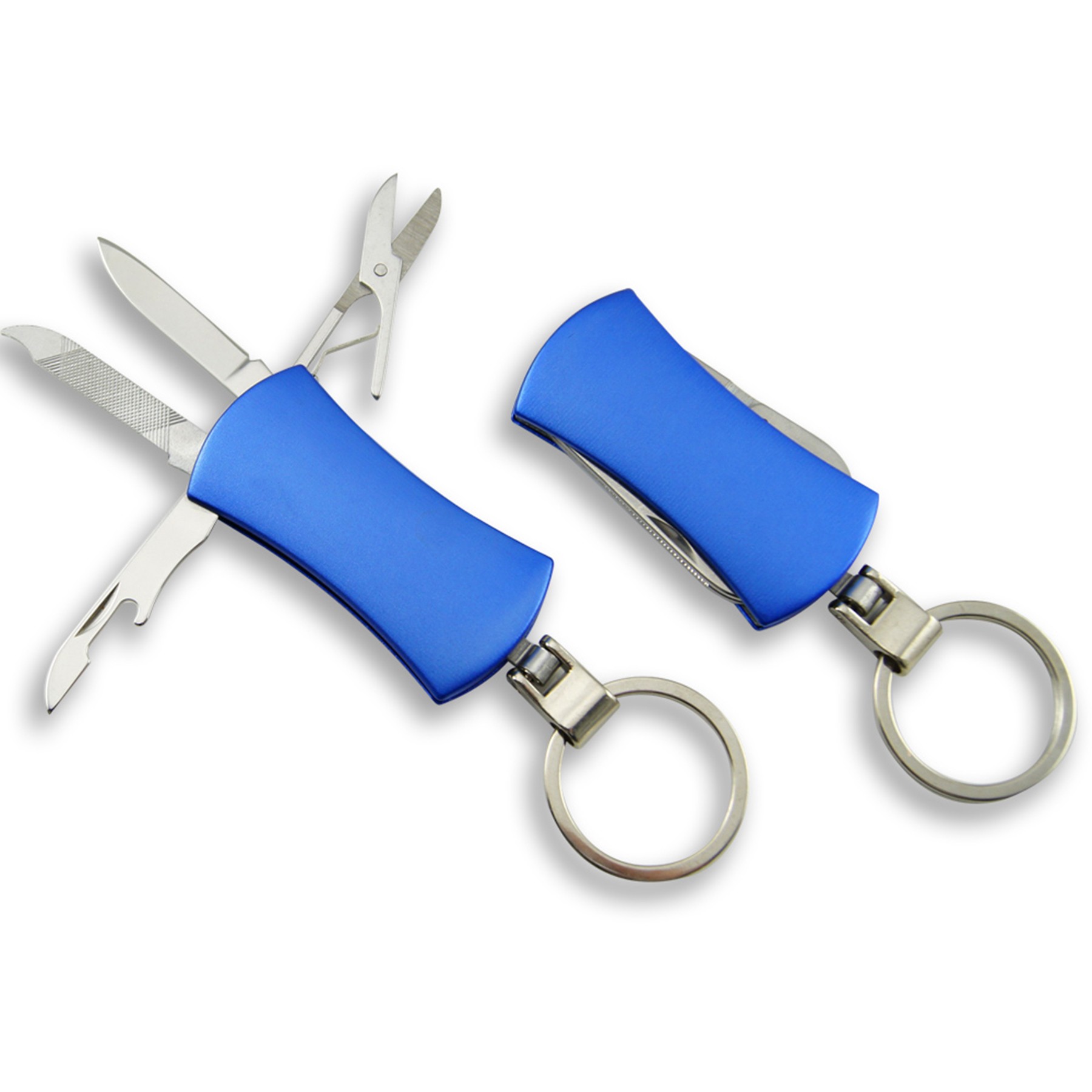 Aluminum Handle Multi Function Knife With Keychain 5