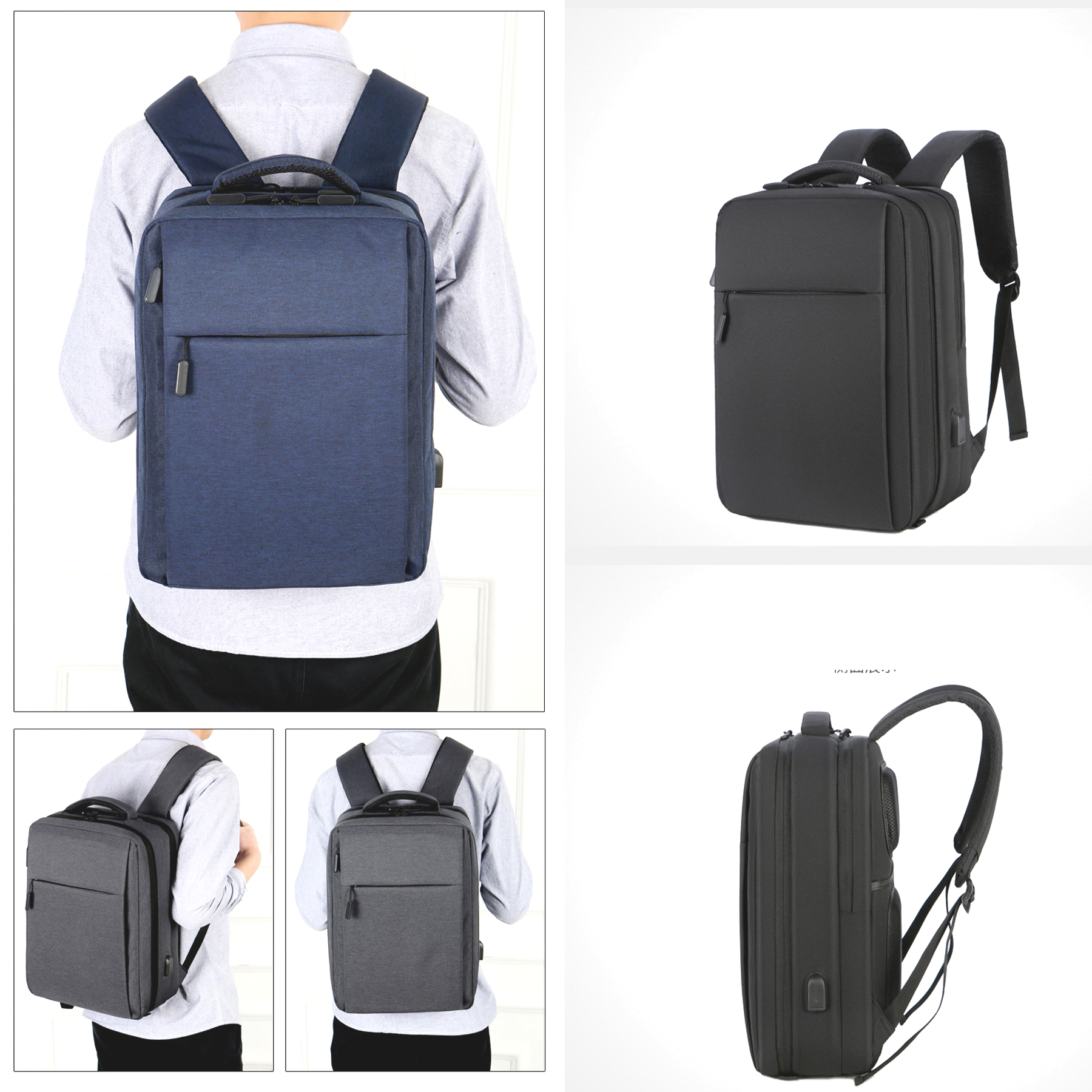 Men's 15.6" Laptop Backpack for Travel 7
