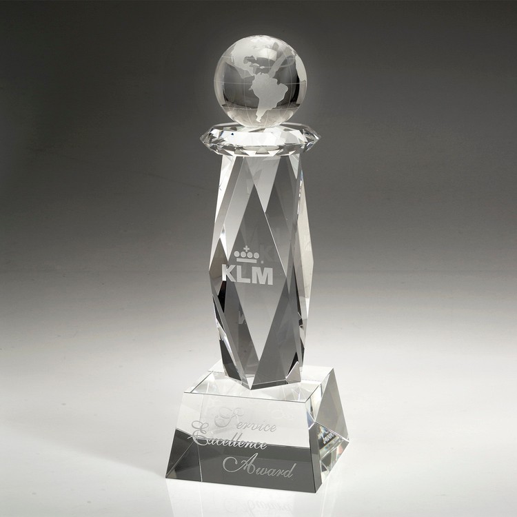 15" Crystal Award-Ultimate Globe Trophy_D229CA 4