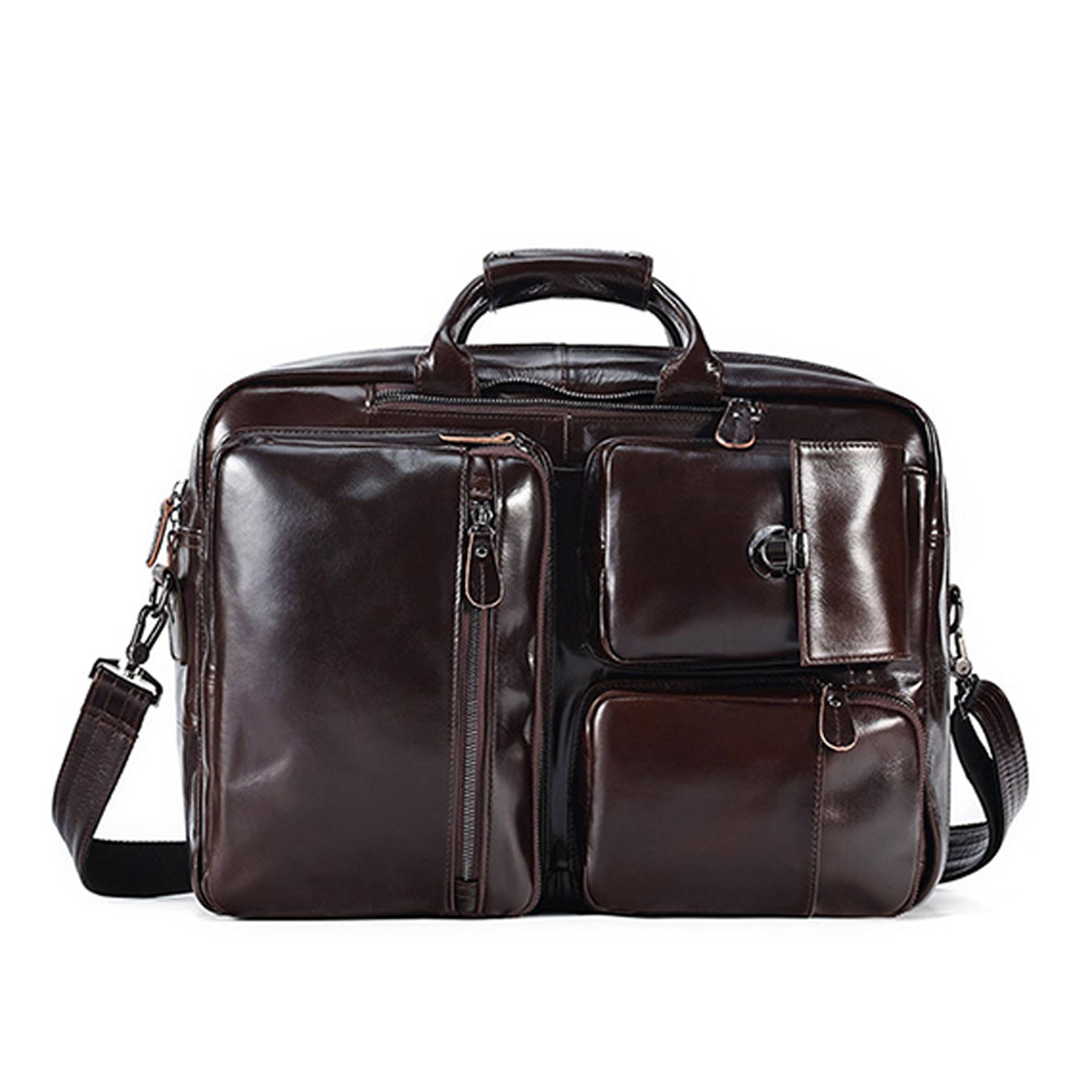 Vintage 17 Inch Laptop Crossbody Shoulder Bag 2