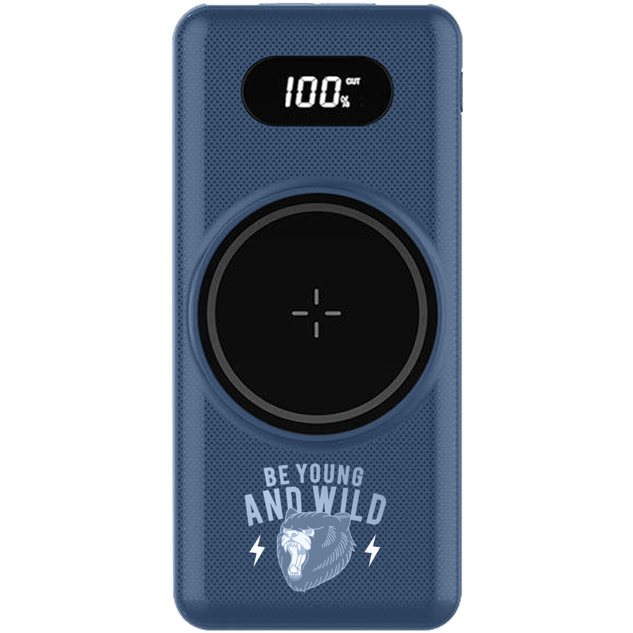 15W Wireless Power Bank 10000mAh W/ LED Display 3