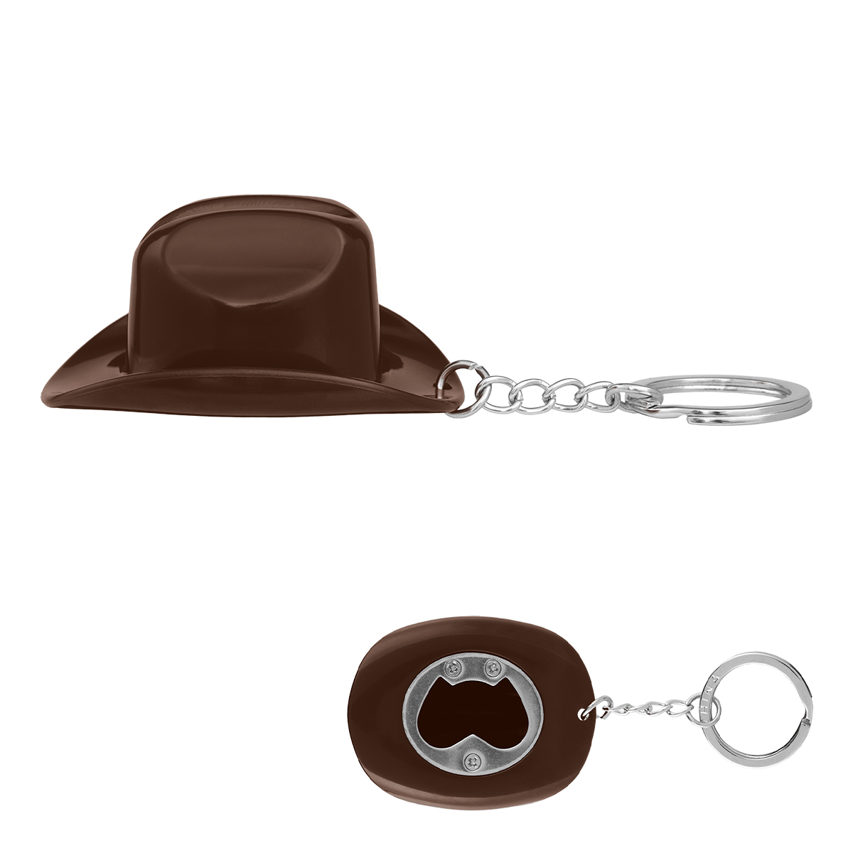 Cowboy Hat Bottle Opener Keychain 12