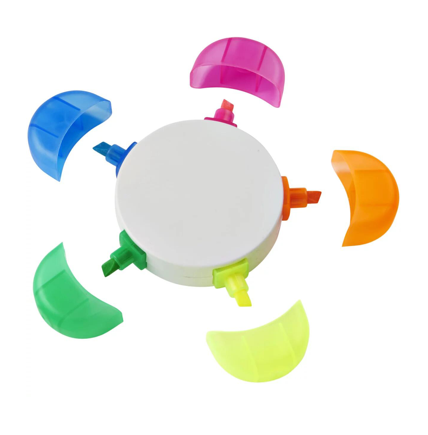 Flower Shaped 5 Color Highlighters 2