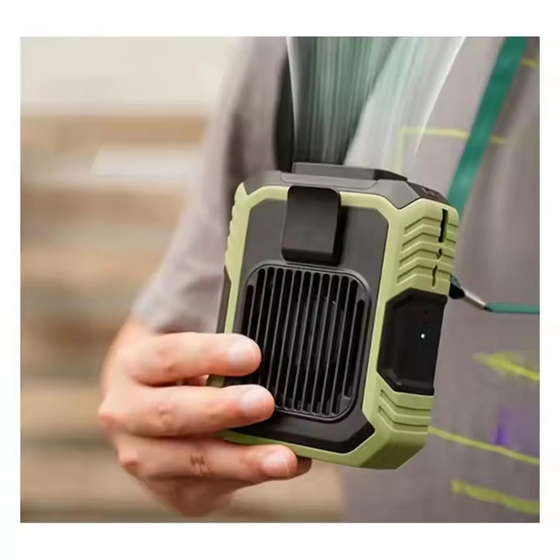 4000 mAh Rechargeable Waist Clip Fan 3