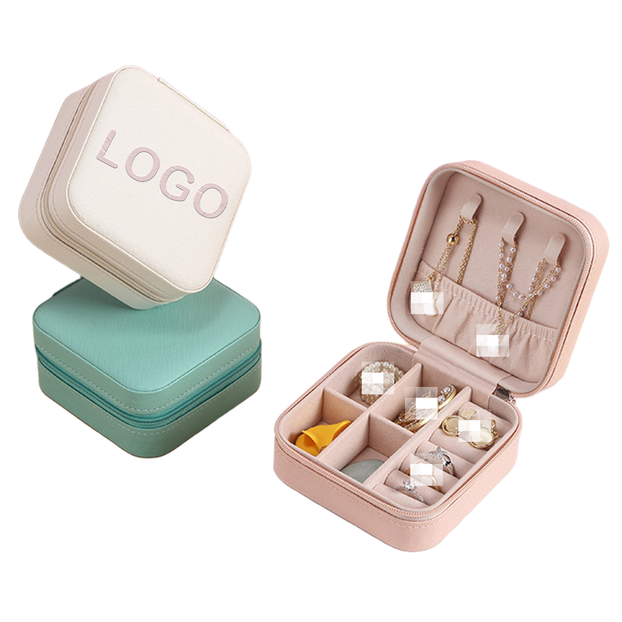 Portable PU Jewelry Organizer 5