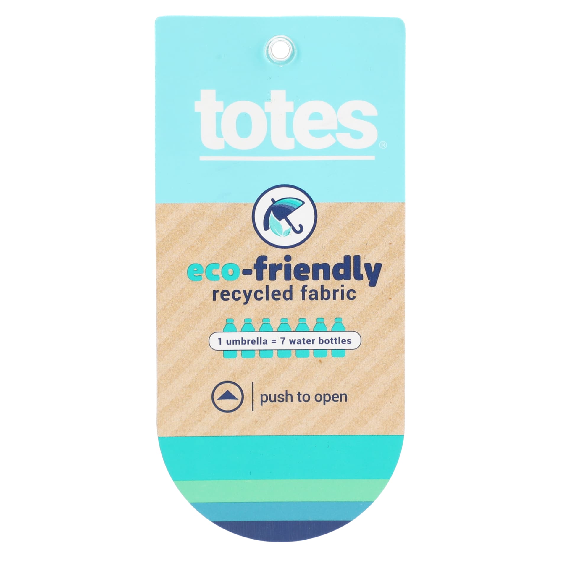 42" totes® 3 Section Auto Open Umbrella 14