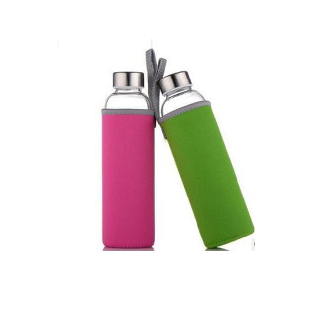 17 OZ Glass Bottle With Sleeve 2