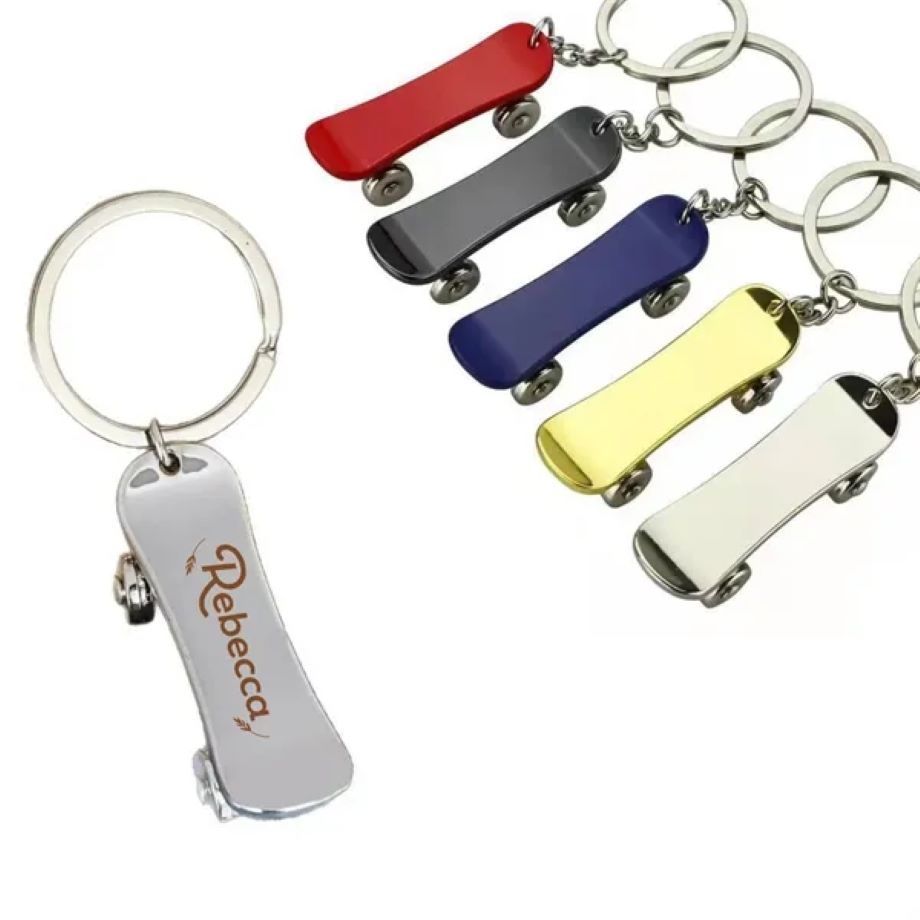 Custom Skateboard Keychain 1