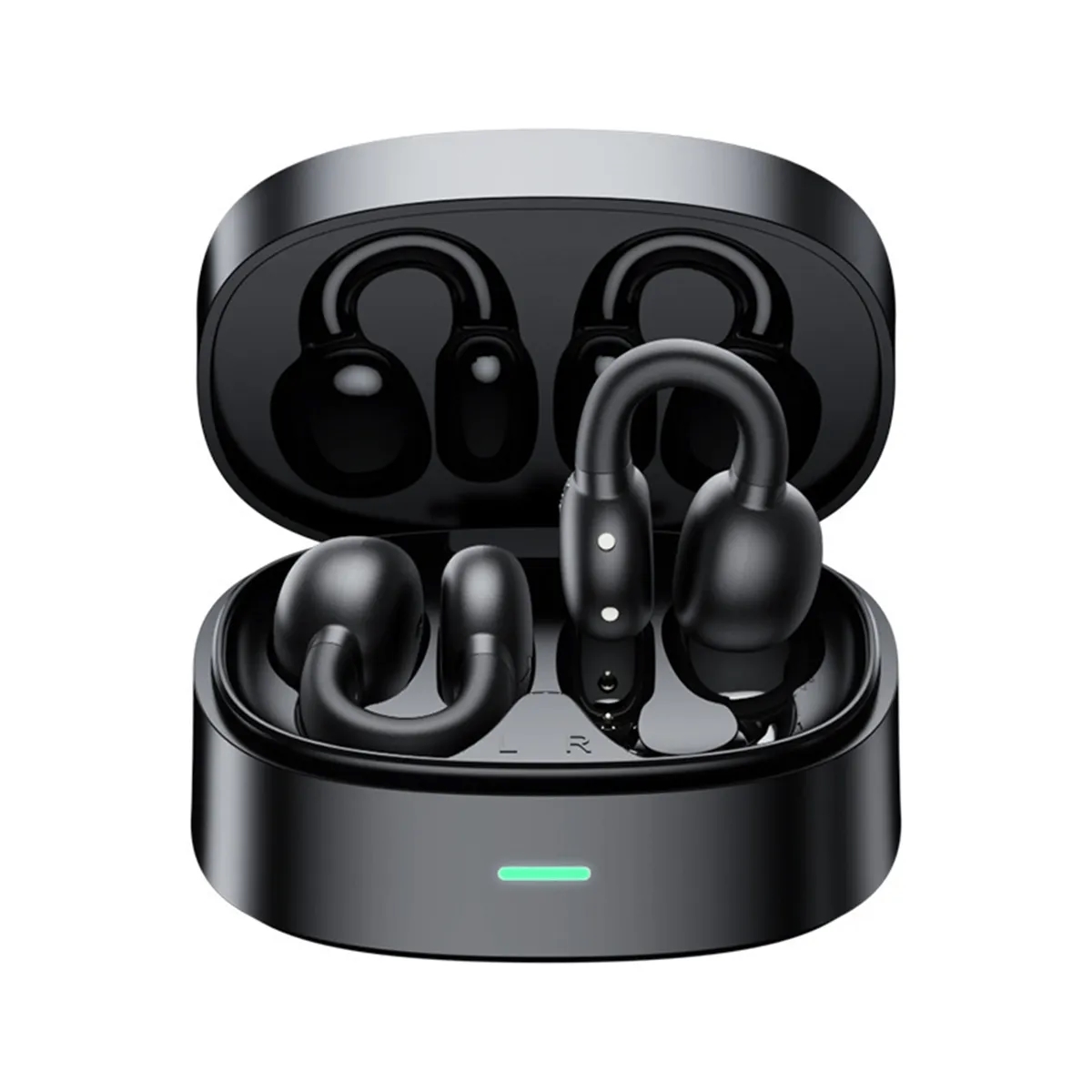 Open Ear Clip Headphones, Wireless Earbuds Bluetooth 3