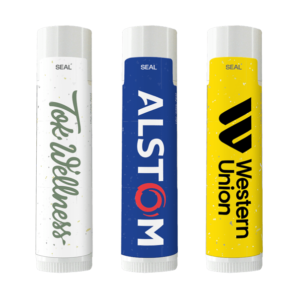 Lemon Verbena Natural Lip Balm in White Tube 2