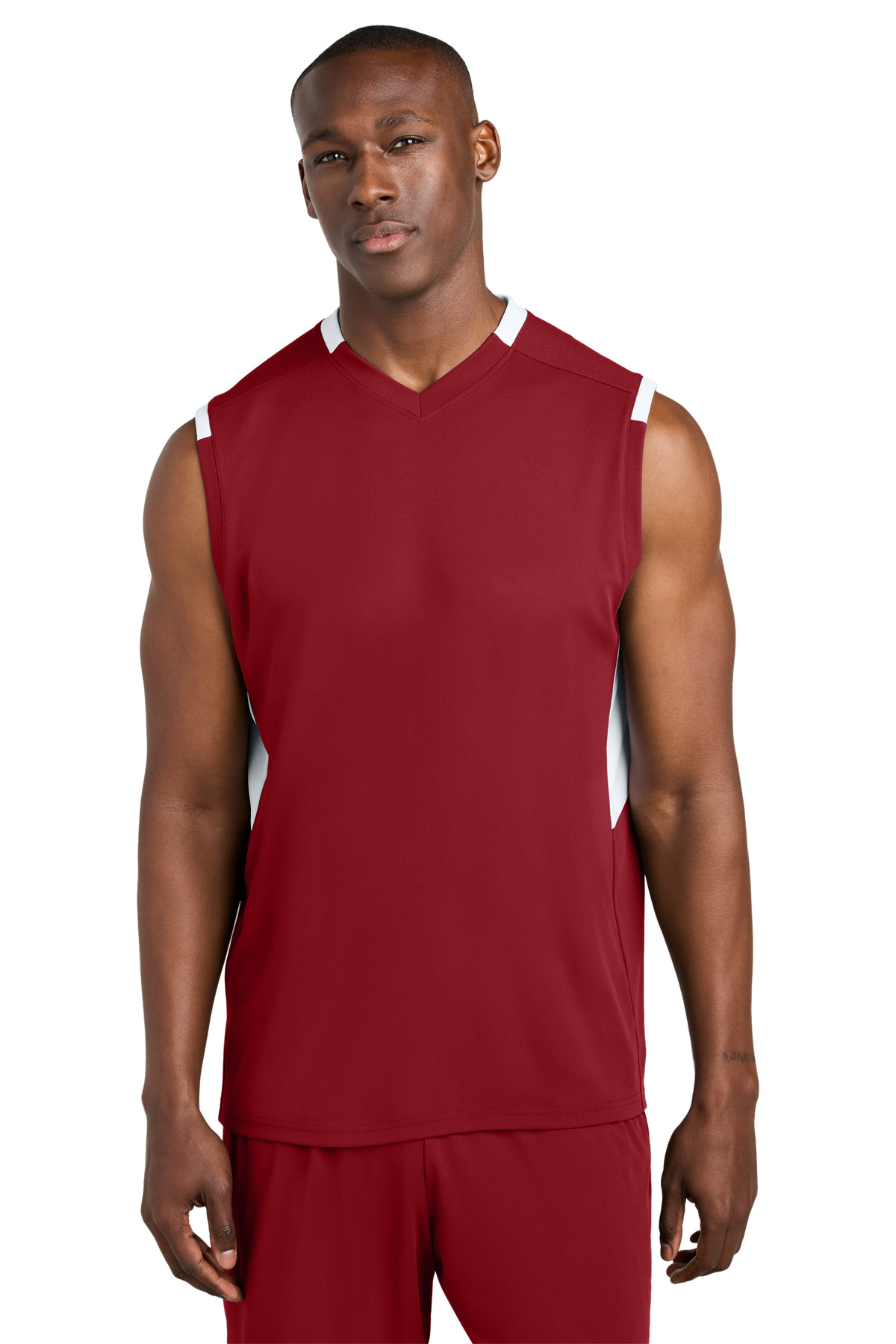 Sport-Tek Club Sleeveless V-Neck ST441 32